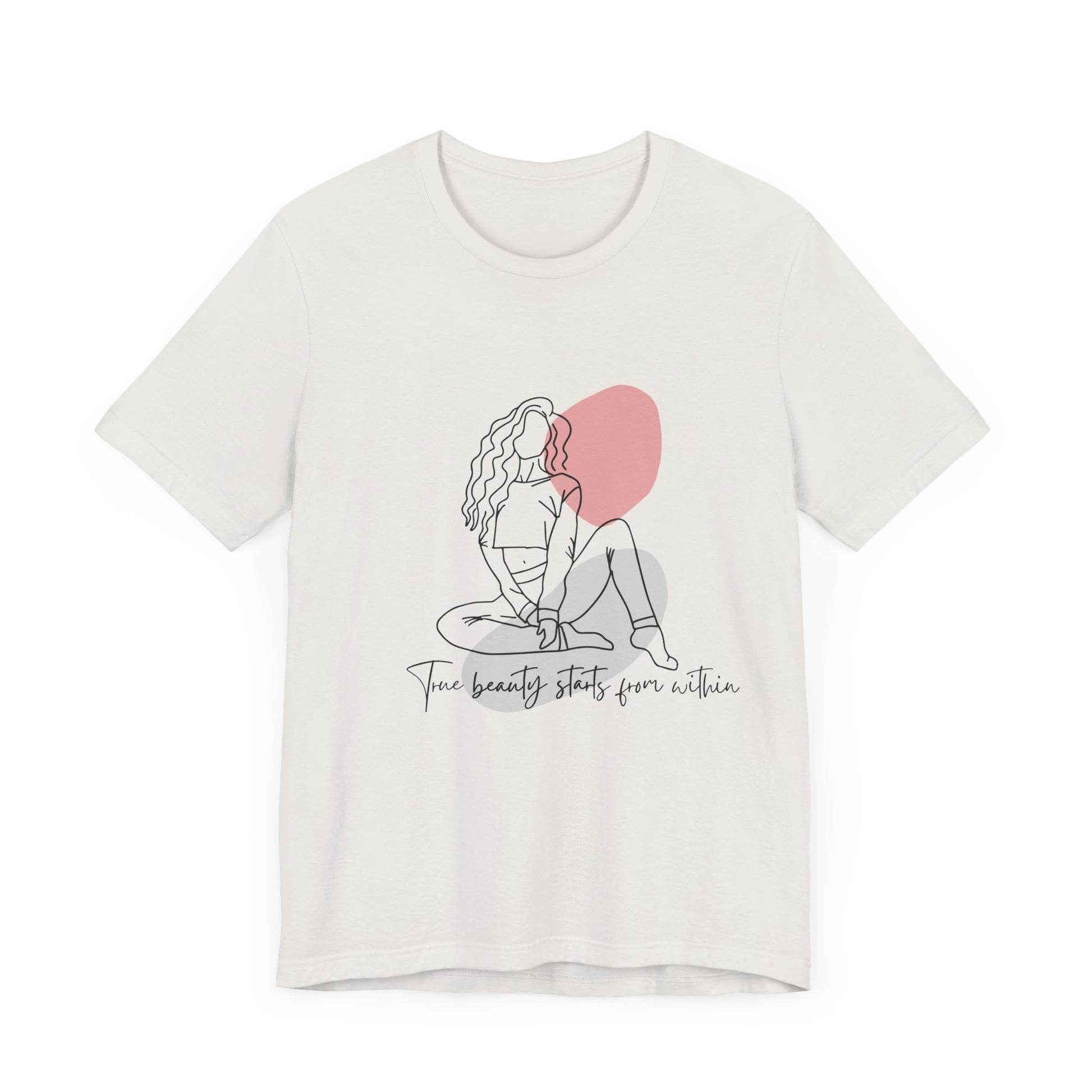 Inspirational Beauty Quote Unisex Jersey Tee