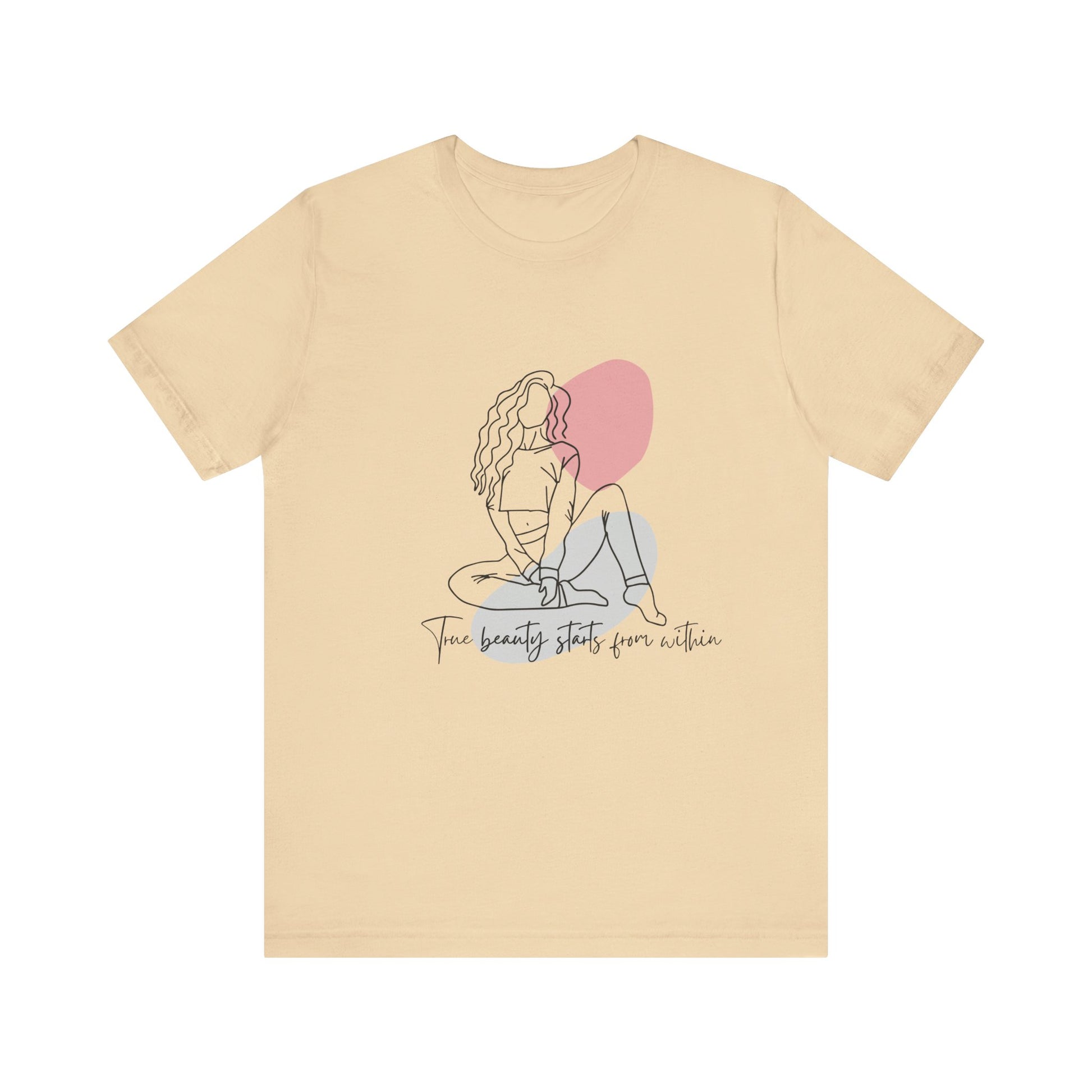 Inspirational Beauty Quote Unisex Jersey Tee